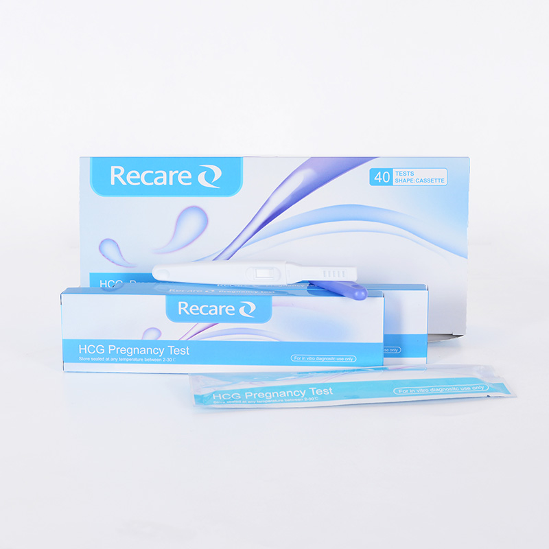 hcg qualitative test urine pregnancy quick check Recare midstream hcg qualitative test urine pregnancy quick check Recare midstream